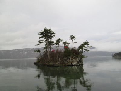 【旅行記】早朝の十和田湖畔を散策